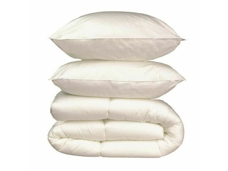 Пух 240 x 260 cm Бял 400 g /m² Cálido