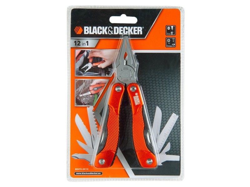 Многофункционално Устройство 12 в 1 Black & Decker bdht0-28110 Оранжев