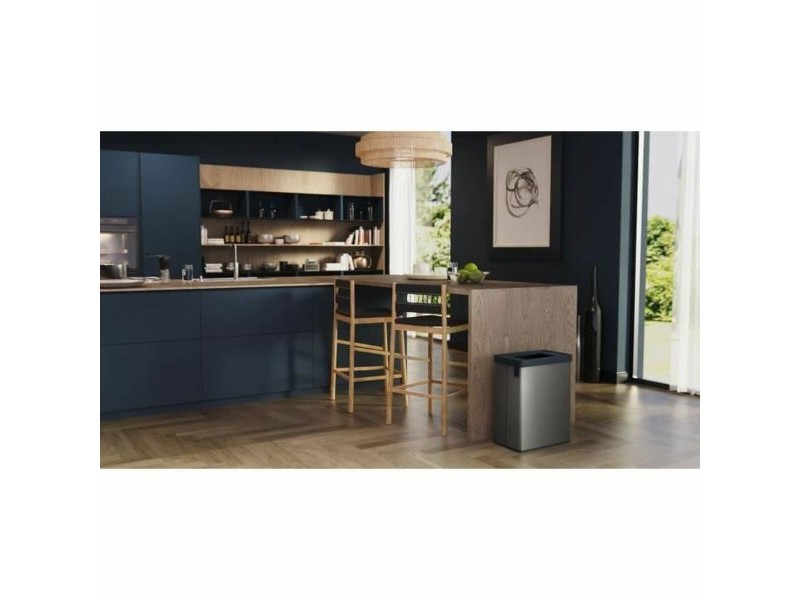 Кошче за Рециклирани Отпадъци Curver VERTO Сив 54 L Пластмаса