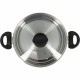 Касерола Menastyl Сив 5 L Ø 24 cm