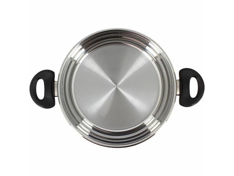 Касерола Menastyl Сив 5 L Ø 24 cm