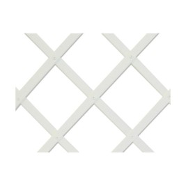 Решетка Nortene Trelliflex Бял PVC 1 x 2 m