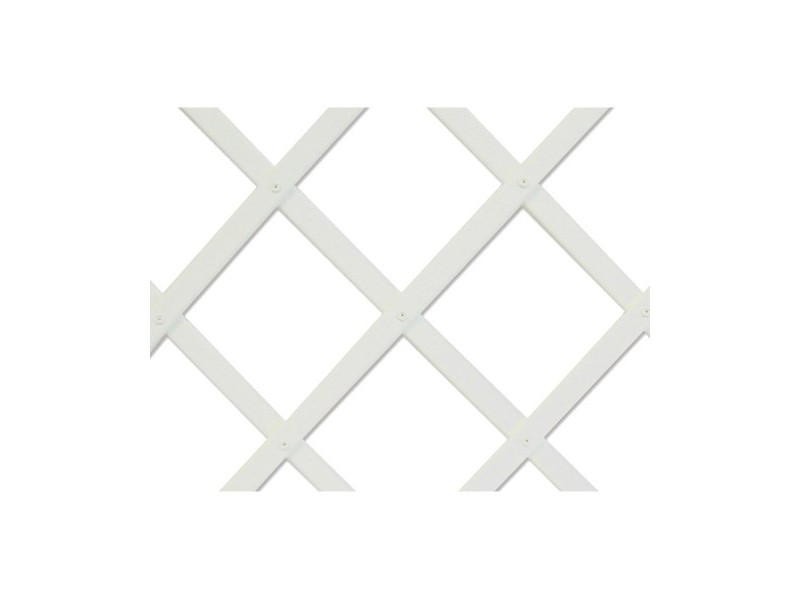 Решетка Nortene Trelliflex Бял PVC 1 x 2 m