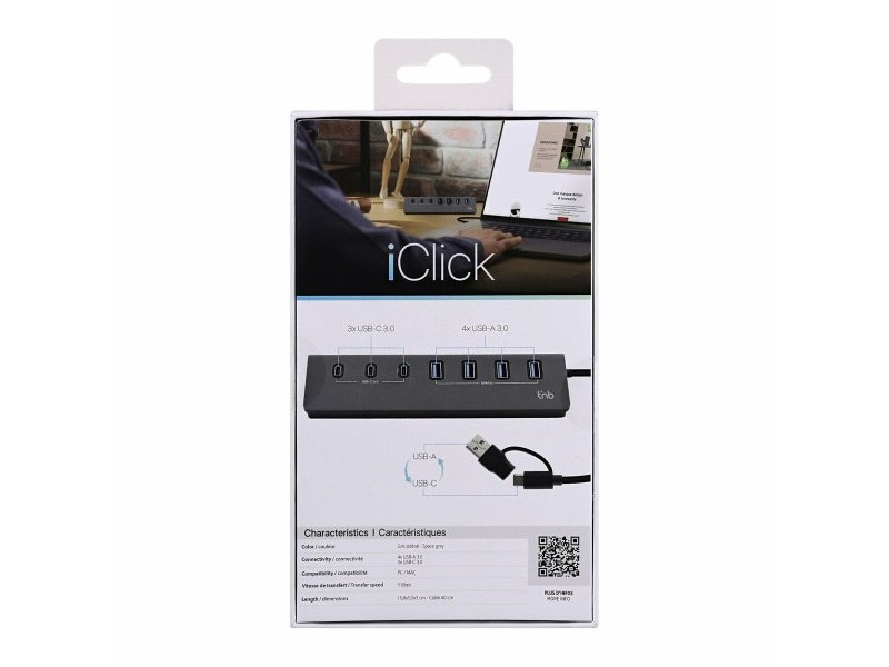 USB извод T'NB HUBUSB7ALCU
