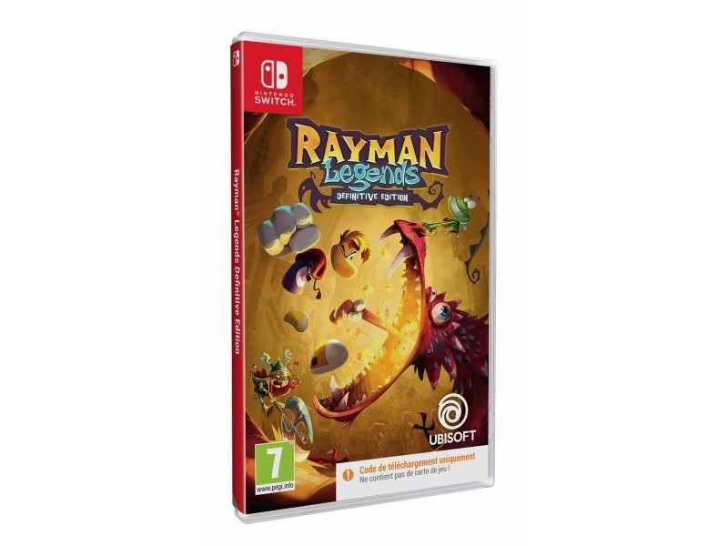 Видео игра за Switch Ubisoft Rayman Legends Definitive Edition Код за изтегляне