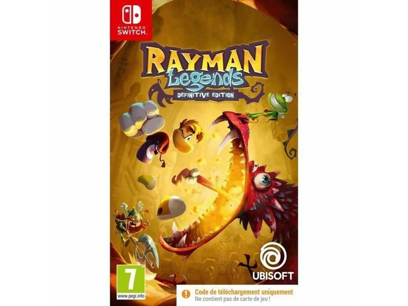 Видео игра за Switch Ubisoft Rayman Legends Definitive Edition Код за изтегляне
