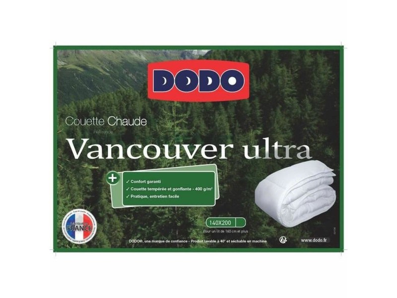 Скандинавски Стил Пълнеж DODO  Vancouver 140 x 200 cm