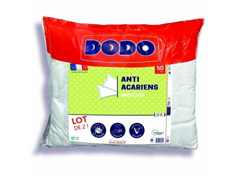 Комплект от 2 възглавници DODO 50 x 70 cm