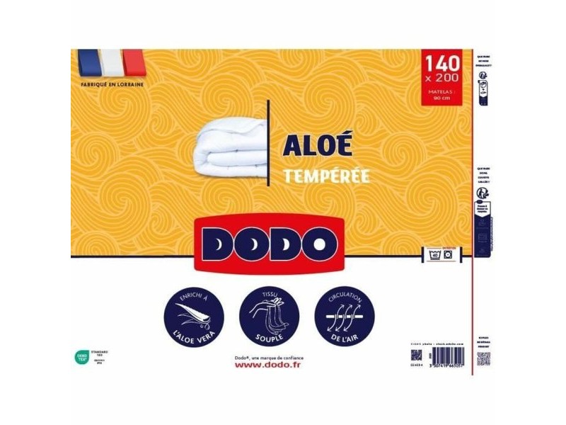 Скандинавски Стил Пълнеж DODO Aloe Бял 300 g/m² 140 x 200 cm