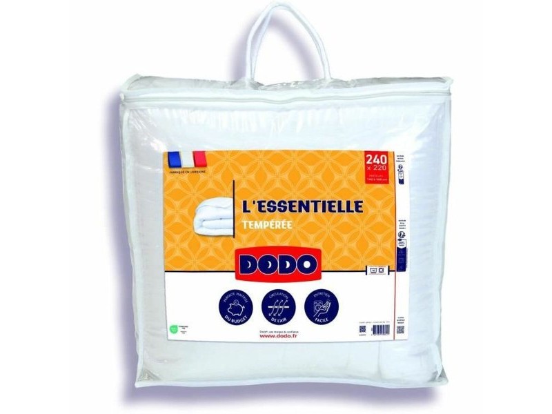 Скандинавски Стил Пълнеж DODO L'Essentielle Tempérée Бял 240 x 220 cm