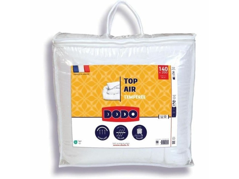 Скандинавски Стил Пълнеж DODO Top Air Бял 300 g/m² 140 x 200 cm Скандинавски Стил Пълнеж DODO Top Air Бял 300 g/m² 140 x 200 cm