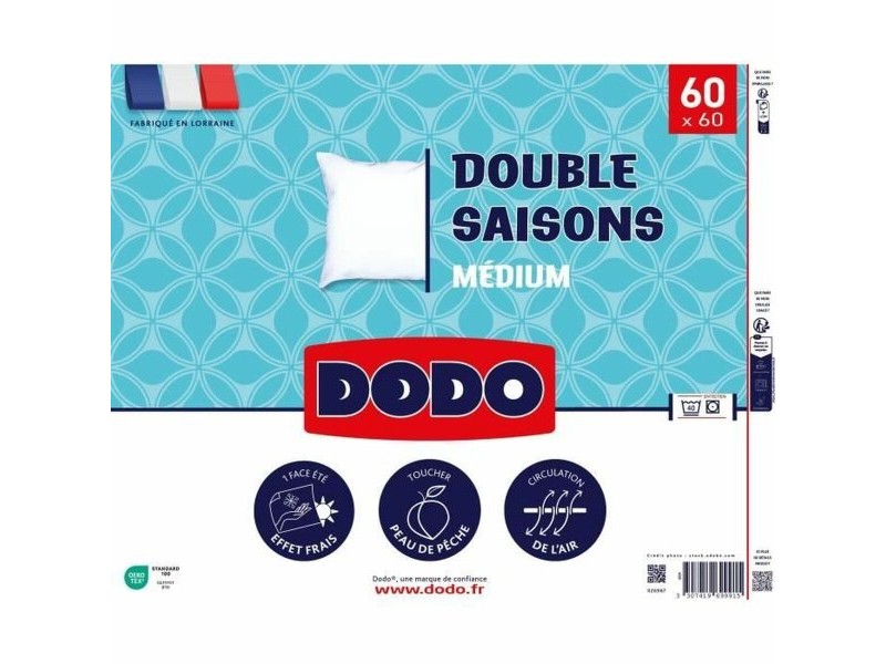 възглавница DODO VOLUPT'AIR Бял 60 x 60 cm