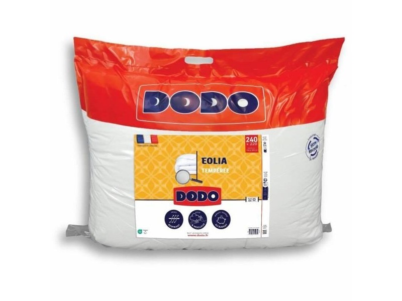 Скандинавски Стил Пълнеж DODO EOLIA Бял 300 g/m² 220 x 240 cm
