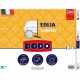 Скандинавски Стил Пълнеж DODO EOLIA Бял 300 g/m² 240 x 260 cm