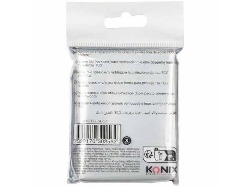 Калъфи за карти KONIX 100 броя