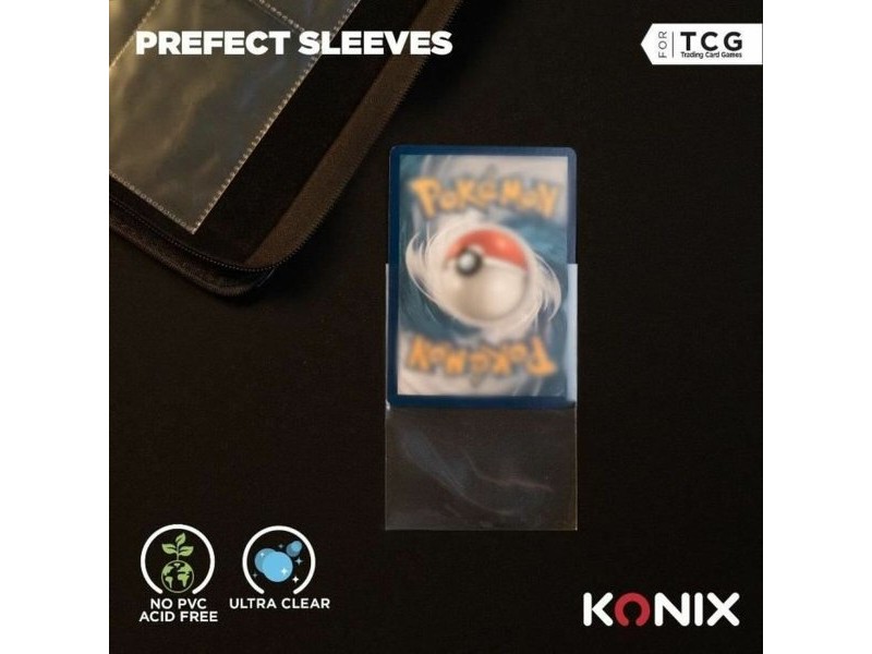 Калъфи за карти KONIX 100 броя