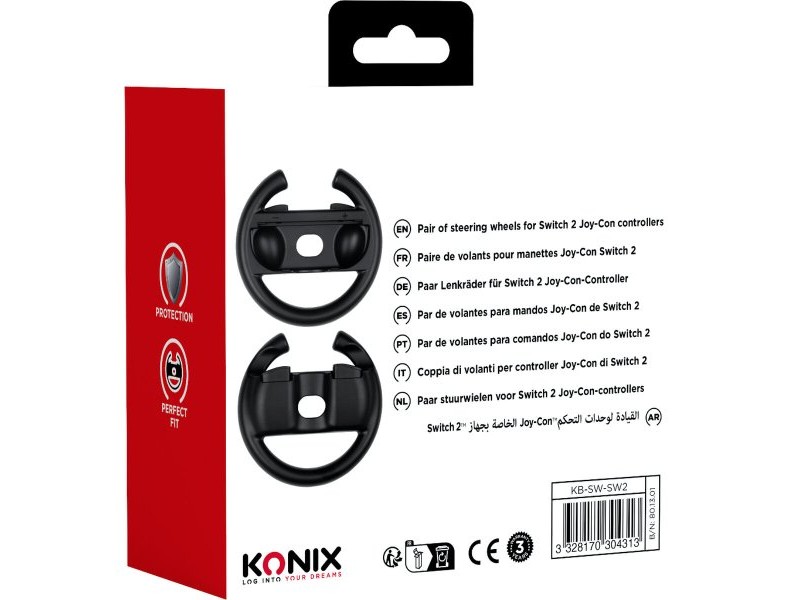 Волан KONIX Черен Nintendo Switch