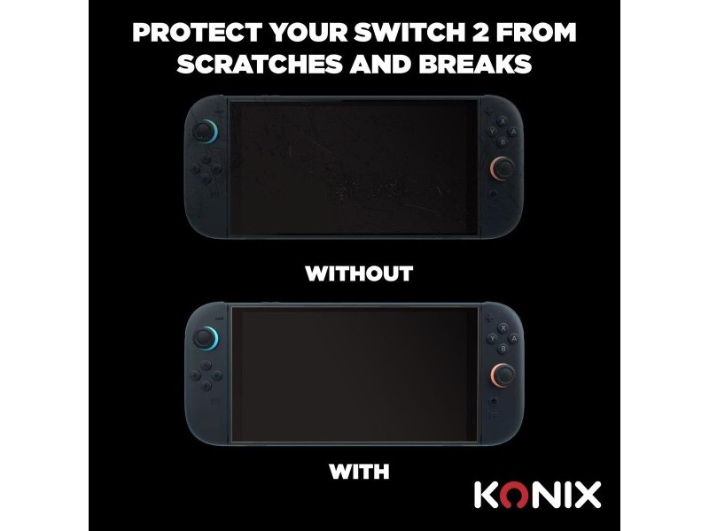Протектор за екран за Nintendo Switch 2 KONIX