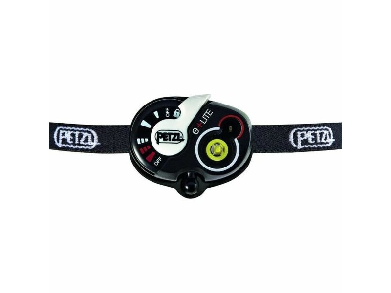 LED Фенер Petzl E02 Черен Черен/Бял (1 броя) LED Фенер Petzl E02 Черен Черен/Бял (1 броя)