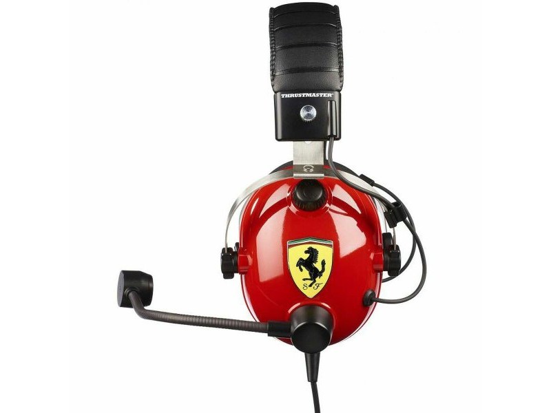 Слушалки с микрофон за игра Thrustmaster T.Racing Scuderia Ferrari Edition-DTS Червен
