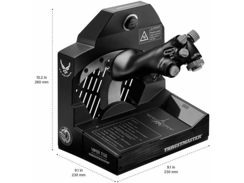 Джойстик Thrustmaster 4060252 Черен PC