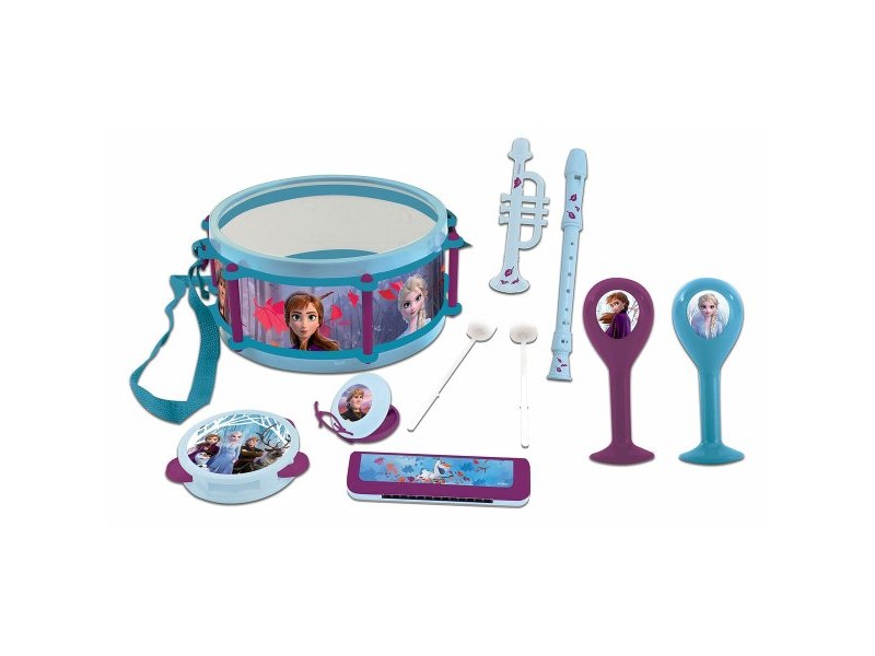 Играчка Комплект музикални инструменти Lexibook Frozen Пластмаса 7 Части