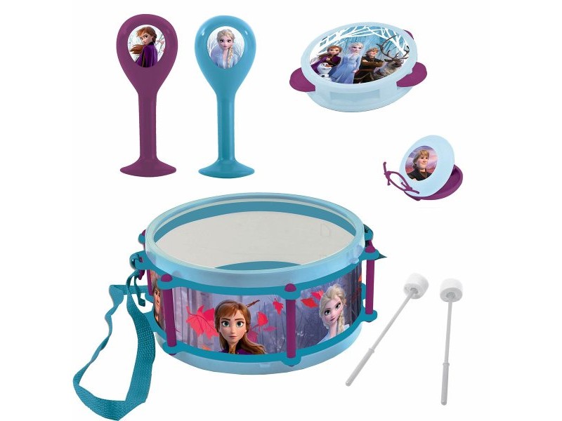 Играчка Комплект музикални инструменти Lexibook Frozen Пластмаса 7 Части