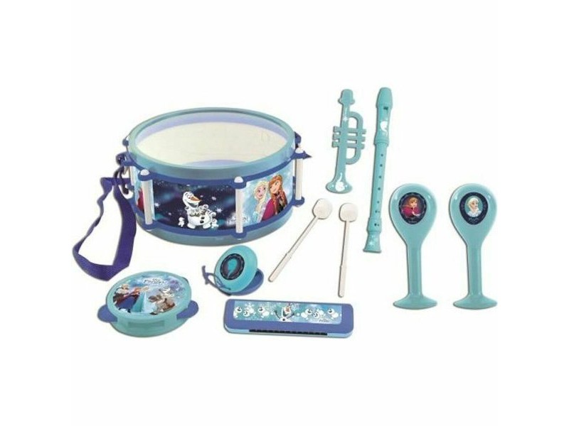 Играчка Комплект музикални инструменти Lexibook Frozen Пластмаса 7 Части