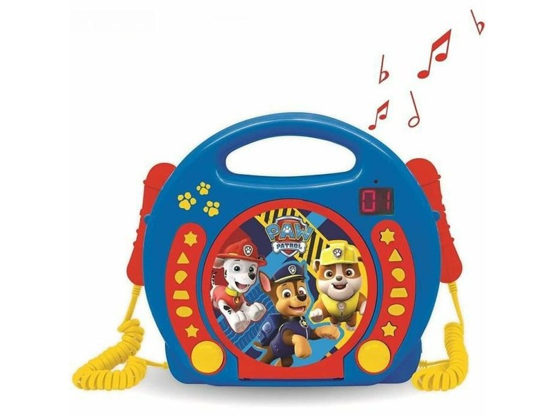 Плейър Lexibook The Paw Patrol CD Mикрофон Караоке x 2