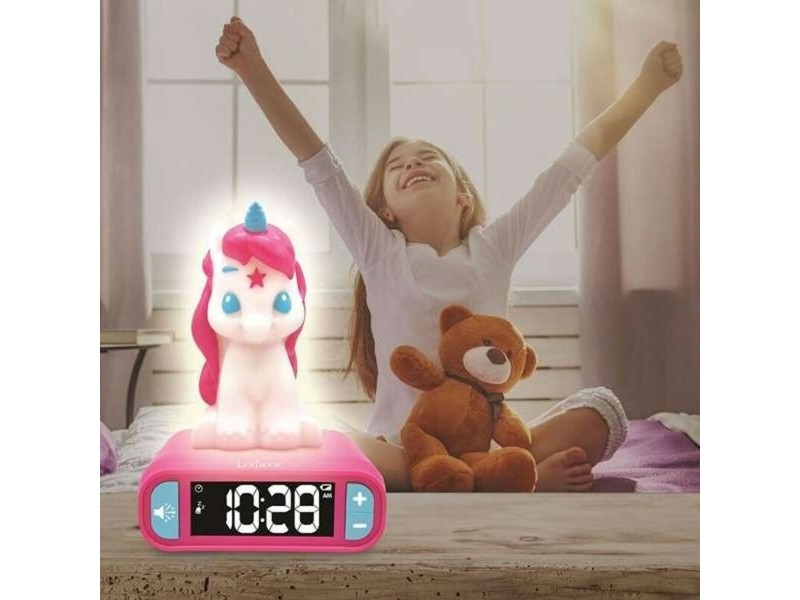 Радио часовник Unicorn Lexibook -