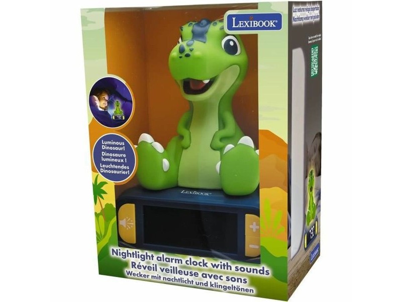 Будилник Lexibook Dinosaur