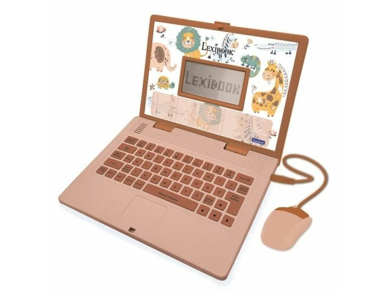 Играчка компютър Lexibook френски английски език 124 Играчка компютър Lexibook френски английски език 124