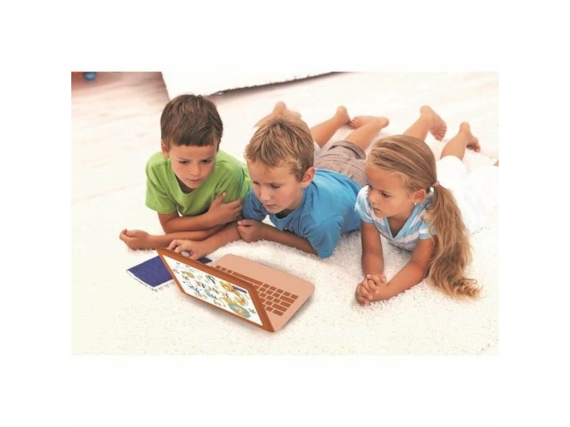Играчка компютър Lexibook френски английски език 124 Играчка компютър Lexibook френски английски език 124