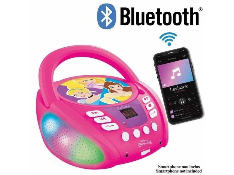CD MP3 блутут радио Lexibook PRINCESA DE DISNEY Bluetooth 5.0