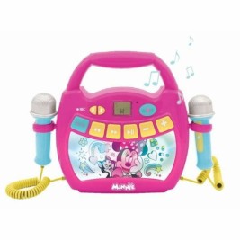 Тонколони с блутут и микрофон Караоке Lexibook MINNIE MOUSE