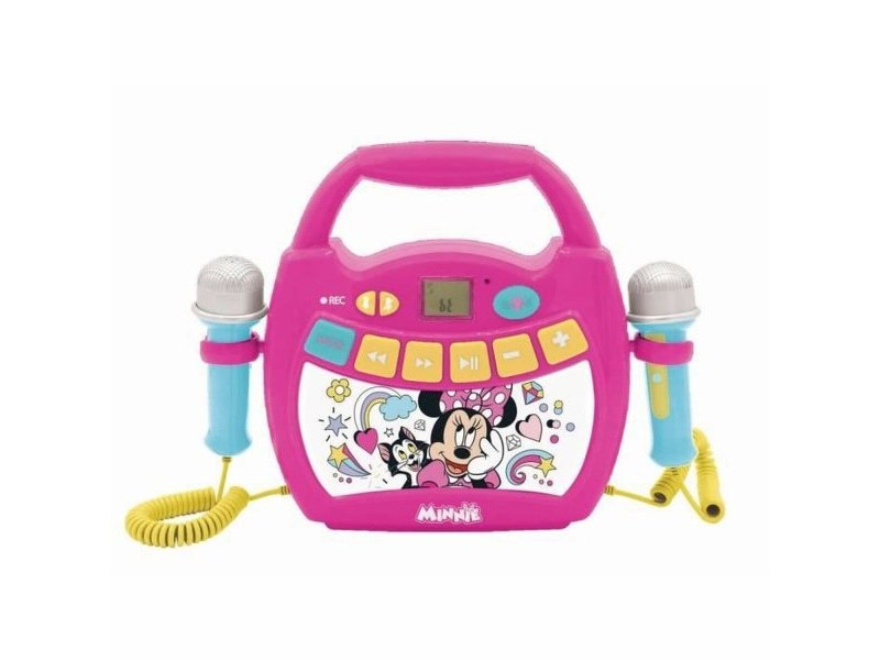 Тонколони с блутут и микрофон Караоке Lexibook MINNIE MOUSE