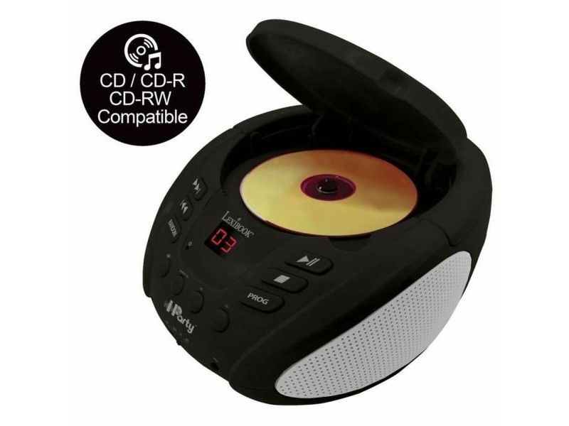 CD/MP3 плейър Lexibook iParty Bluetooth 5.0 Черен USB