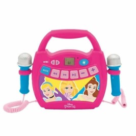 Тонколони с блутут и микрофон Караоке Lexibook PRINCESA DE DISNEY
