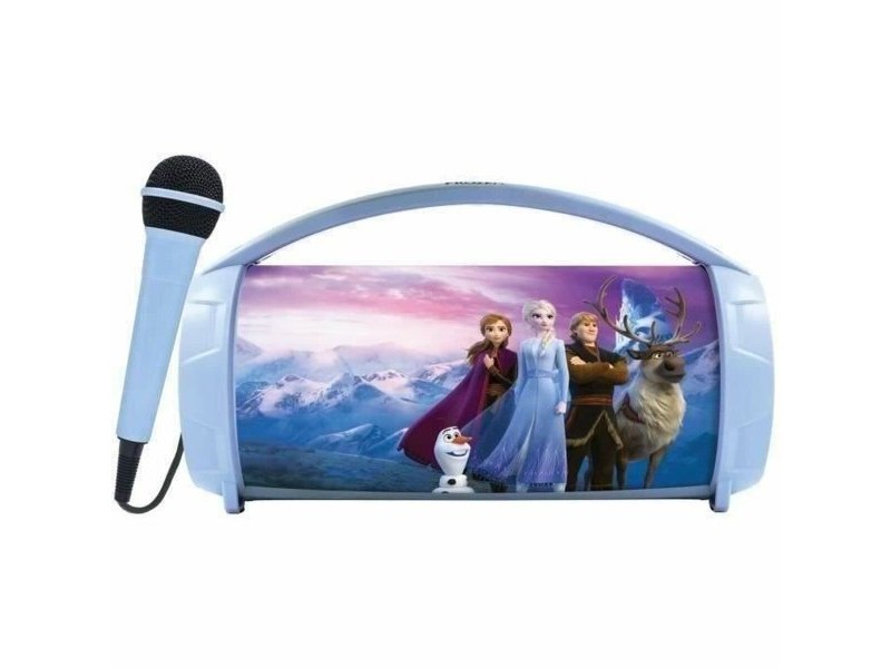 Тонколони с блутут и микрофон Караоке Lexibook Frozen