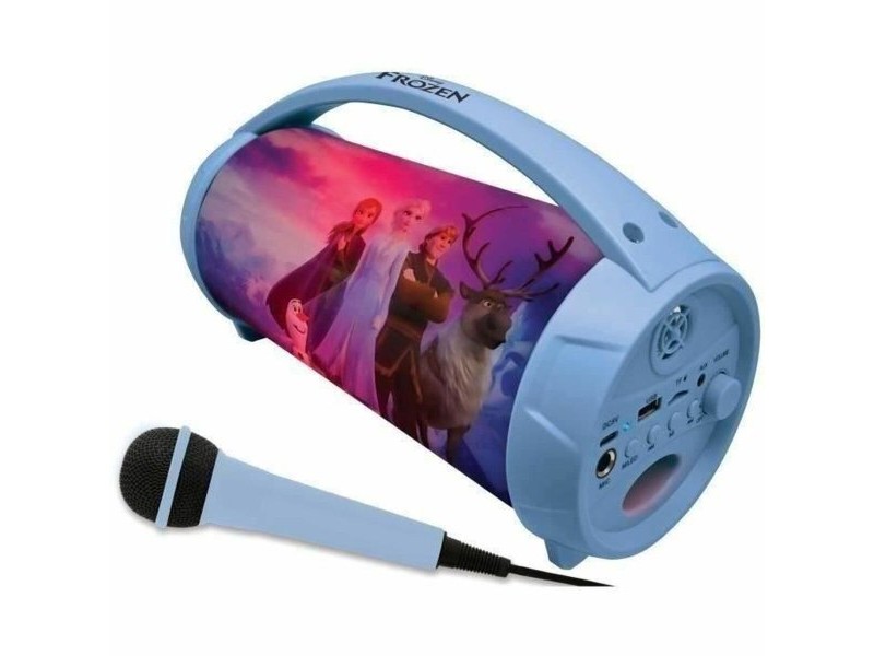 Тонколони с блутут и микрофон Караоке Lexibook Frozen