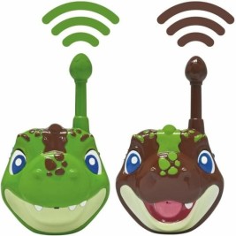 Уоки токи Lexibook Walkie talkie de dinosaurios en 3D de 500 m