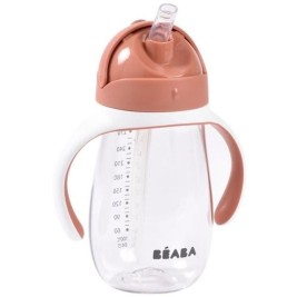 чашата за обучение Béaba теракота 300 ml