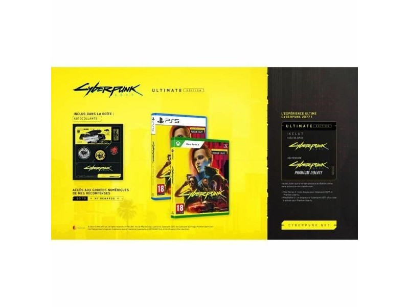 Видеоигра Xbox Series X Bandai Namco Cyberpunk 2077 Ultimate Edition (FR)