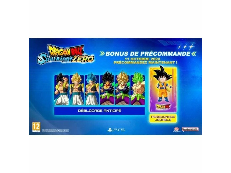 Видеоигра PlayStation 5 Bandai Namco Dragon Ball: Sparking Zero