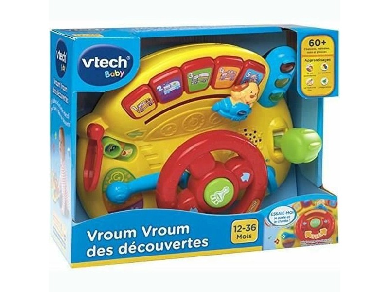Музикална Играчка Vtech Baby Vroum Vroum des découvertes Волан