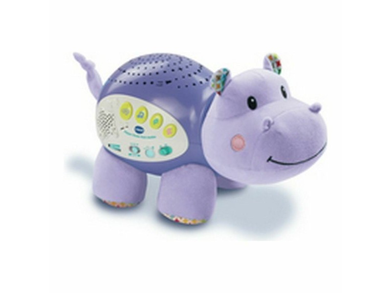 Мека играчка със звук Vtech Hippo Dodo Starry Night (FR) Лилав