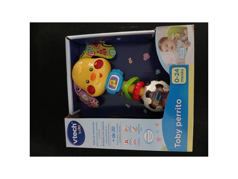 Дрънкалка Puppy Toby Vtech (ES)