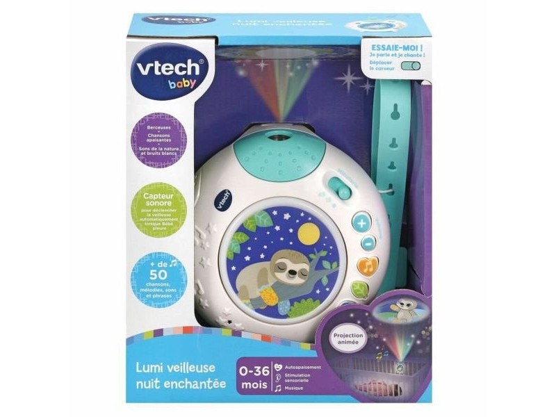 Проектор Vtech Baby  LUMI VEILLEUSE NUIT ENCHANTEE Син