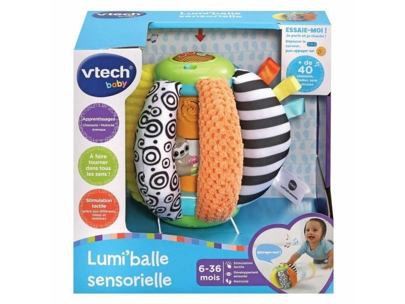 Образователна Игра Vtech Baby LUMI'BALLE SENSORIELLE