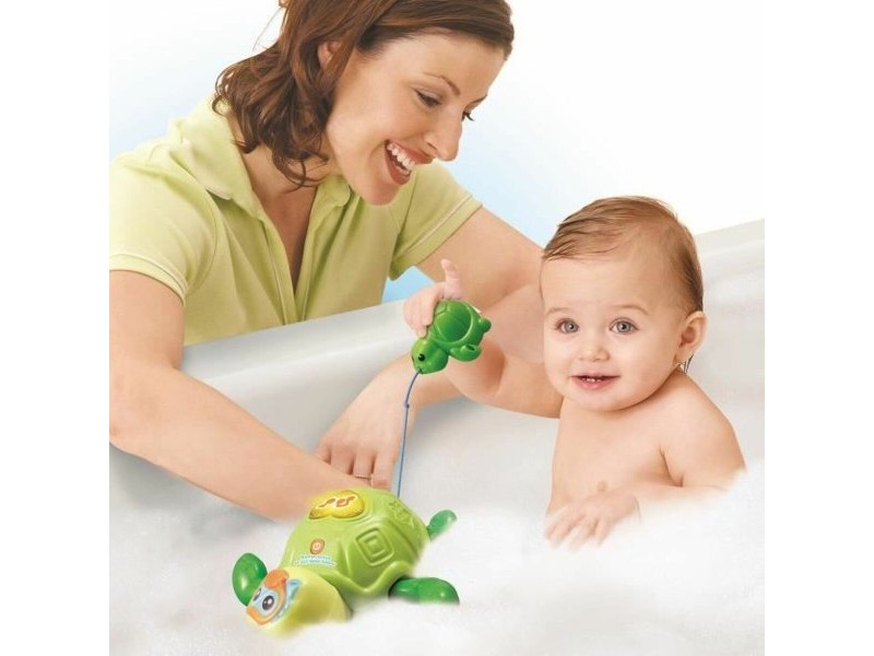 Играчка за Баня Vtech Baby Mother Turtle and Baby Swimmer воден